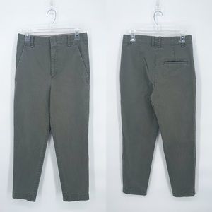 Vince Carrot Chino Pants in Olive Size 2